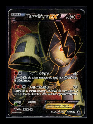 Carte pokémon terrakium - terrakium, ex