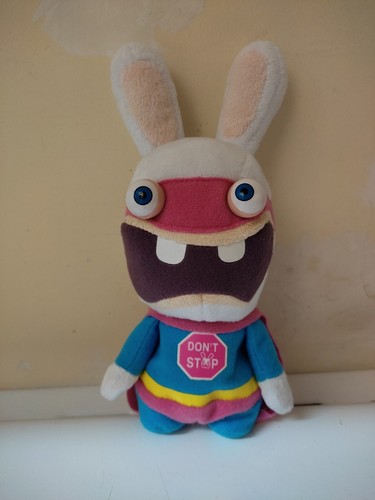 Peluche lapins crétins - lapins,