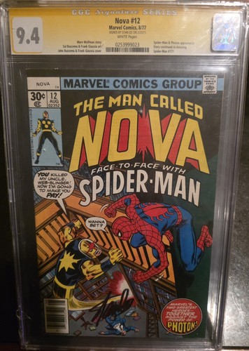 Nova signed stan lee - #12,