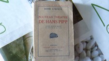 NOUVEAU THÉÂTRE DE HANS PIPP / HENRI STRENTZ / DÉDICACE  / 1923