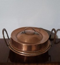 Ancienne tourtière cuivre - ancienne, en