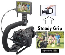 Bracket Vivitar Action Sports Grip Stabilizing For Sony HDR-XR160 HDR-XR350