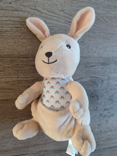 Doudou Peluche Kangourou Beige