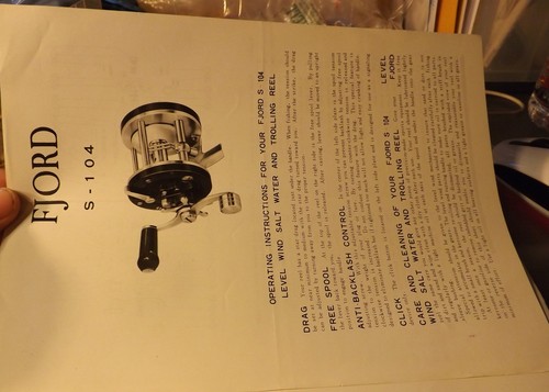 Vintage fjord 104 trolling - vintage,
