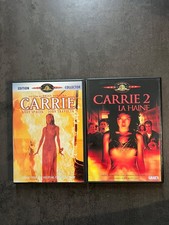 CARRIE 1 et 2  Sissi Spacek John Travolta - Film DVD  ??
