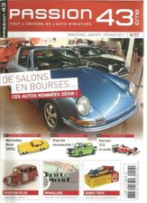 PASSION 43ème N°57 MERCEDES BENZ 300SL / FERRARI 312 / DINKY TOYS : BOLIDES