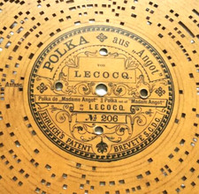 ORGAN disc Ariston organette