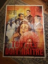 Affiche 1957 TON FILS DOIT