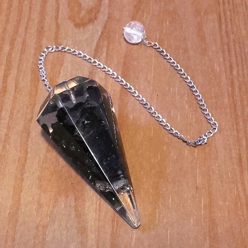 Pendule divinatoire orgonite - pendule,