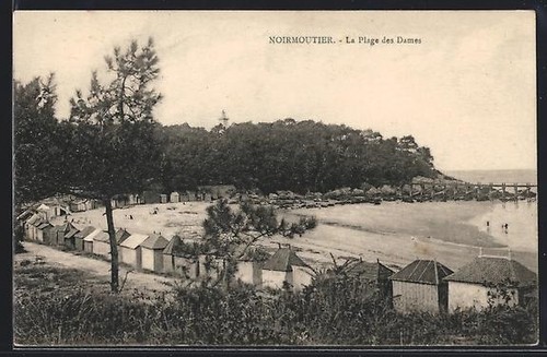 Cpa noirmoutier plage des - cpa, la