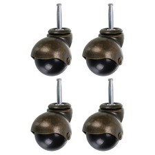 Roues de meubles rotatifs