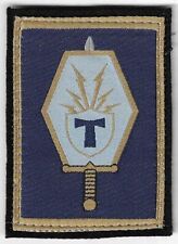 INSIGNE TISSU, PATCH MILITAIRE DE LA NOUVELLE BRIGADE D'APPUI NUMERIQUE ET CYBER