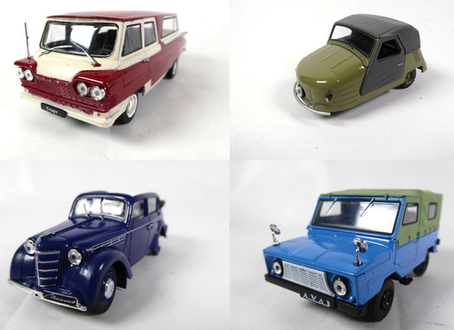 Lot voitures miniatures - de,