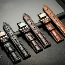 Bracelet de montre en cuir et