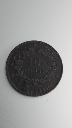 Pièce centimes cérès - 10,