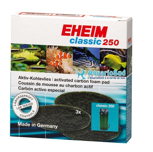 Eheim mousse charbon actif - mousse, au