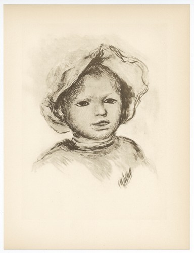 Lithographie renoir - lithographie, de