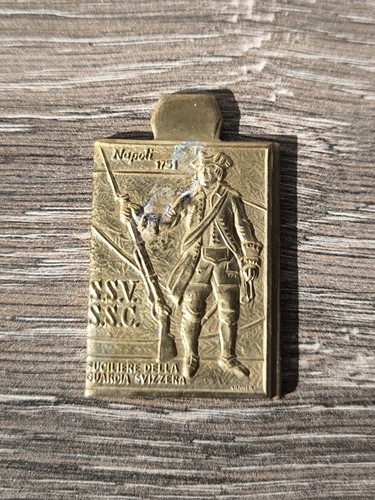 Ssv ssc médaille napoli 1751 - ssc,