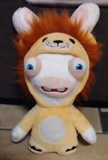 Peluche Lapin Crétin Déguisé en Lion - 25  cm - Gipsy Ubisoft - Jaune