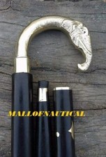 Poignée Antique En Laiton