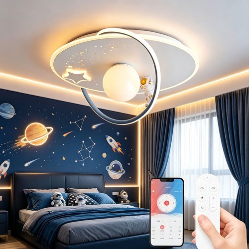 Lampe plafond astronaute 50cm - lampe,