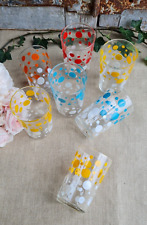 7 ANCIENS VERRES EN VERRE