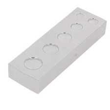 Enclume 6 alvéoles pour pose