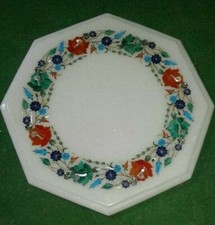 12 " Marbre Coin Nappe