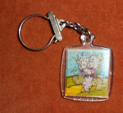 Porte clés visiomatic cochon - porte-clés,