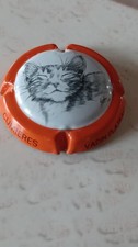 capsule de champagne VADIN PLATEAU N'17 Chat Ctr Orange