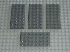 4 x LEGO DkStone plate 4 x 8