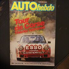 AUTO hebdo 239 1980 MINI METRO TOUR DE CORSE 80 therier dario cerrato f2 roc 018
