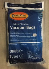 8 Oreck TYPE CC xl Micro