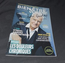 Magazine Bien Etre Sante Andre Dussolier  Rare Dedicace Autograph