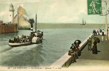 LE TREPORT LOT de 2 cartes