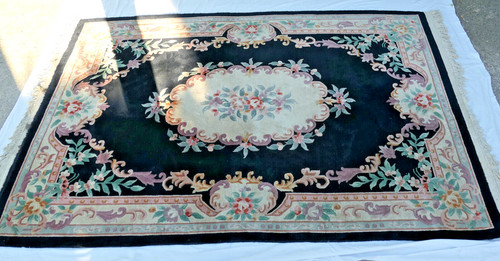 Grand tapis chinois ancien