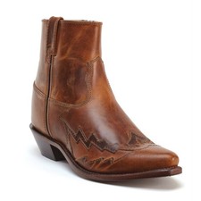 Bottes Basses en Cuir Western
