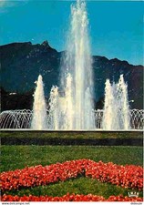 73 - Aix les Bains - Jeux d'eau - Dans le fond la Dent du Chat - CPM - Voir Scan