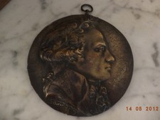 Ancien Médaillon Bronze