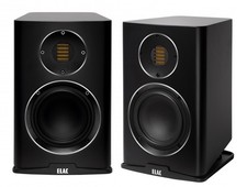 Elac Carina BS 243.4 Noir 1 Paire Enceintes Stéréo D’Étagère 2-Wege