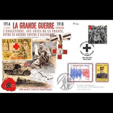 FDC ROYAUME-UNI - FRANCE 100