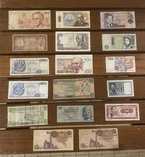 Lot assorti billets de - lot,