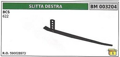 Glissière droite pour - glissière,