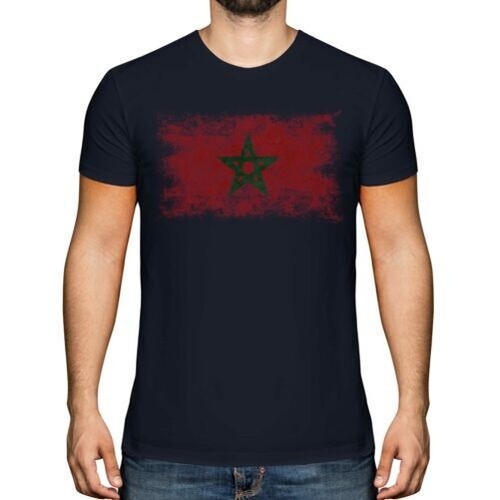 Maroc drapeau délavé - drapeau,