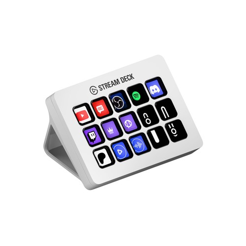 Corsair stream deck - mk.2, blanc