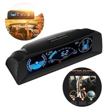 Voiture OBD2 Multifonction Jauge Hud Head-Up-Digital Compteur Pente Écran Code