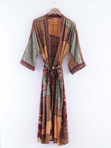 Peignoir kimono vintage - peignoir,