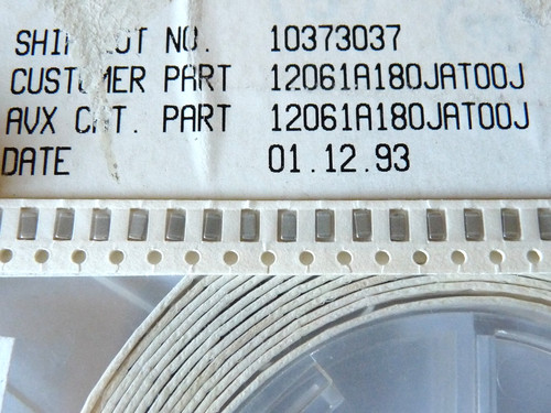 10x 18pf 100v - 100v, 5%
