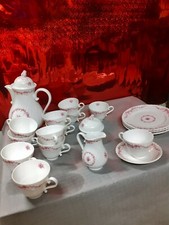 Set 39 piece Service A Cafe Dessert Porcelaine Allemand Kaiser