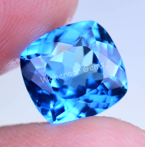 Naturel bleu zircon - naturel, ct